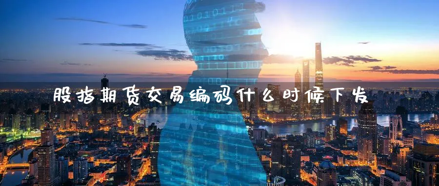 股指期货交易编码什么时候下发