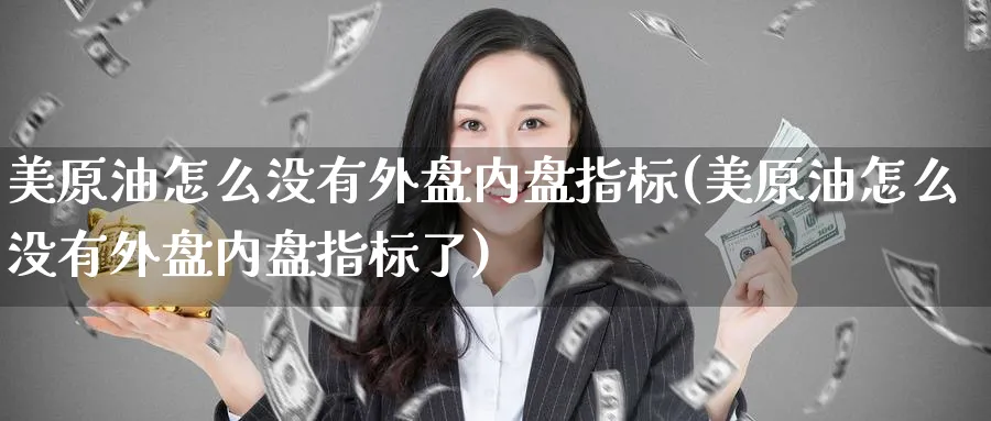 美原油怎么没有外盘内盘指标(美原油怎么没有外盘内盘指标了)