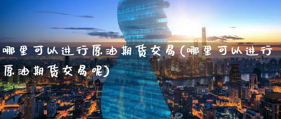 哪里可以进行原油期货交易(哪里可以进行原油期货交易呢)