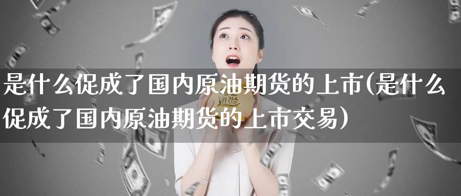 是什么促成了国内原油期货的上市(是什么促成了国内原油期货的上市交易)