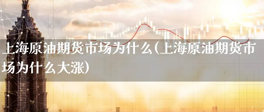 上海原油期货市场为什么(上海原油期货市场为什么大涨)